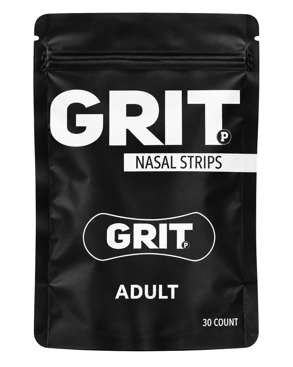 GRIT Adult Athletic Nasal Strips — 30 Count