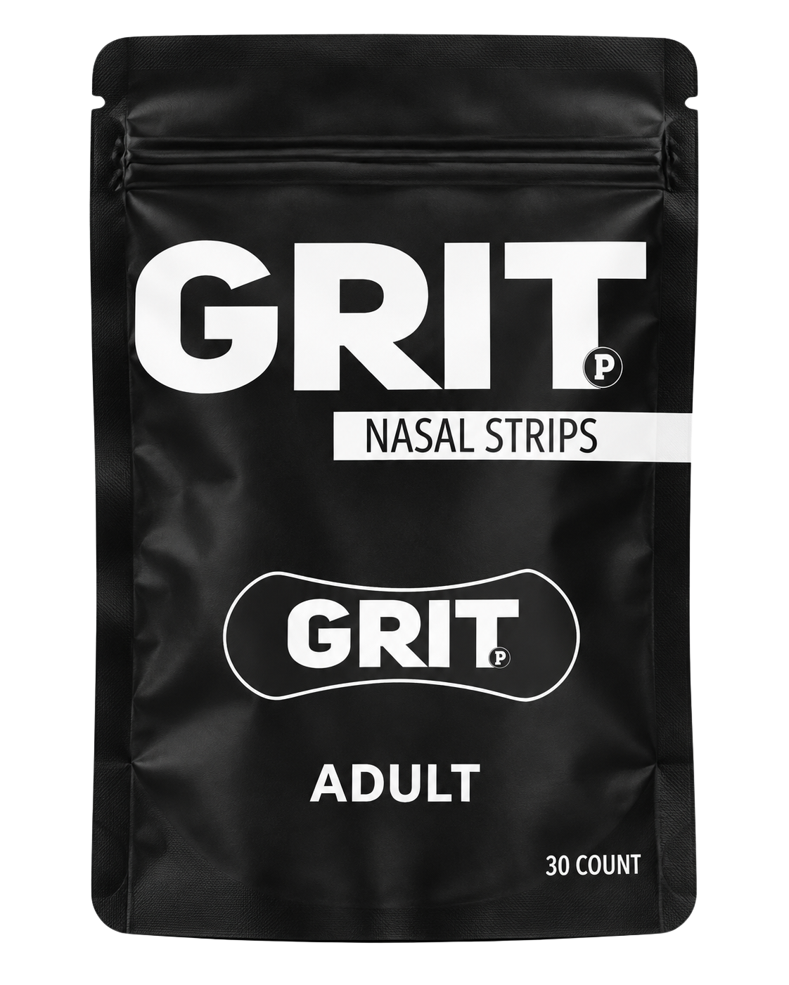 GRIT Adult Athletic Nasal Strips — 30 Count